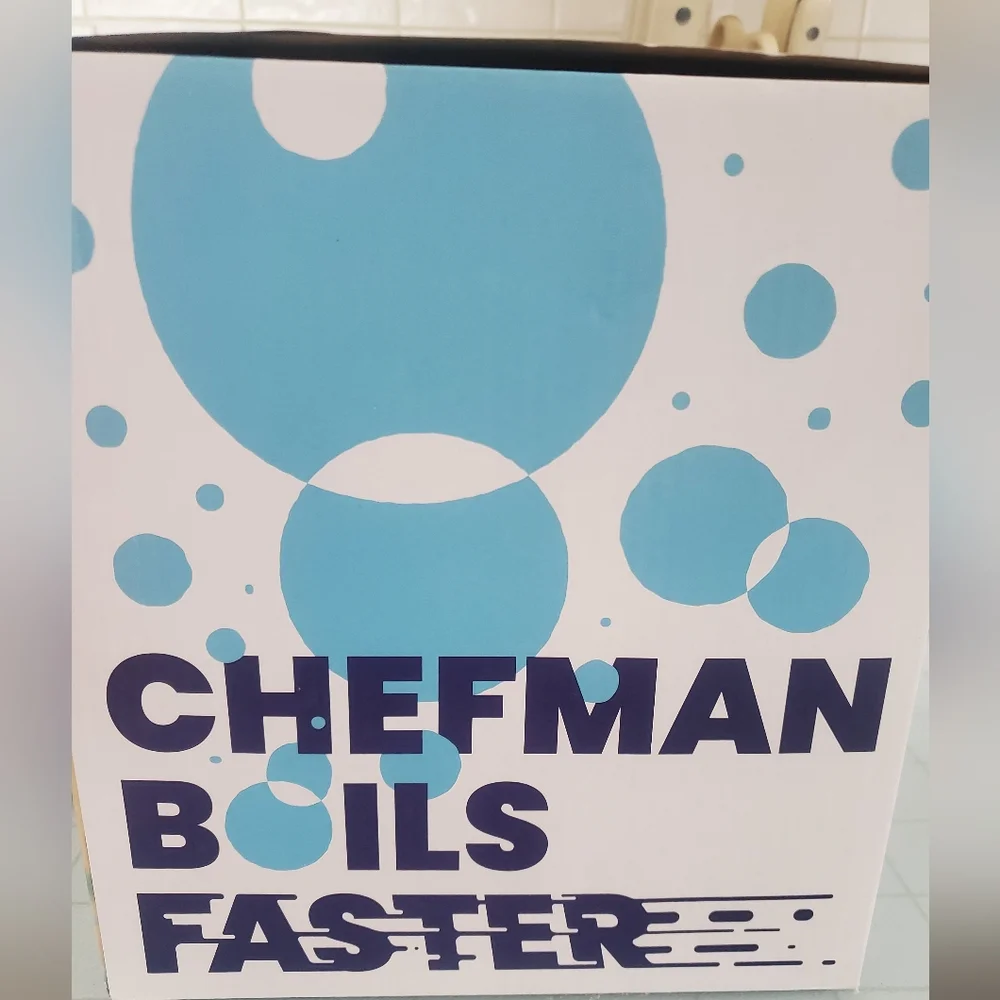 Chefman Rapid-Boil 1L Electric Kettle NEW IN BOX!